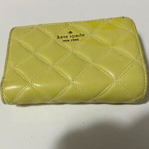 Kate Spade Natalia Medium Compact Bifold Wallet - Frsty Lime